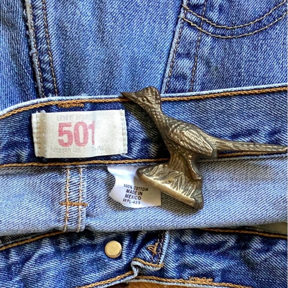 👖 NATURALLY DISTRESSED "WELL LIVED IN"  Levi, 501s W/OUT Leather Patch 🆔 C👖8